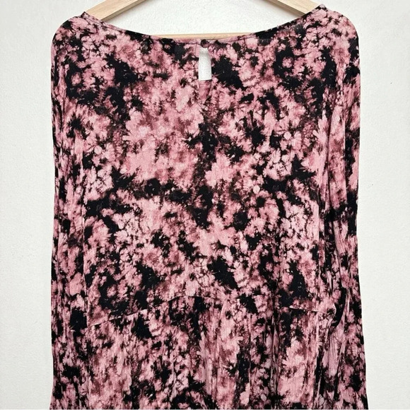 Torrid Womens Size 3X Tie Dye Babydoll Gauze  Keyhole Front Tunic - Picture 12 of 14